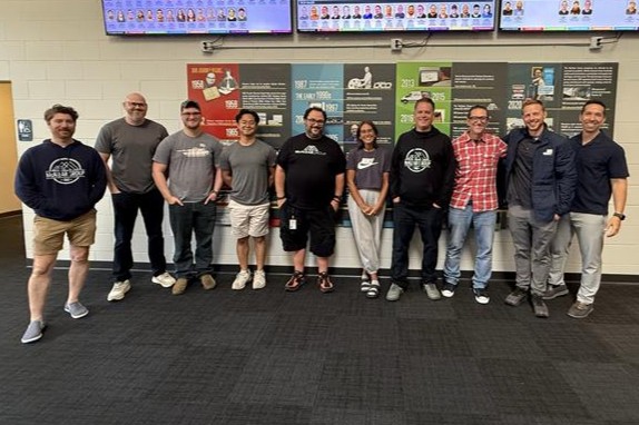 Image of the second place team, the Feet Bleeders